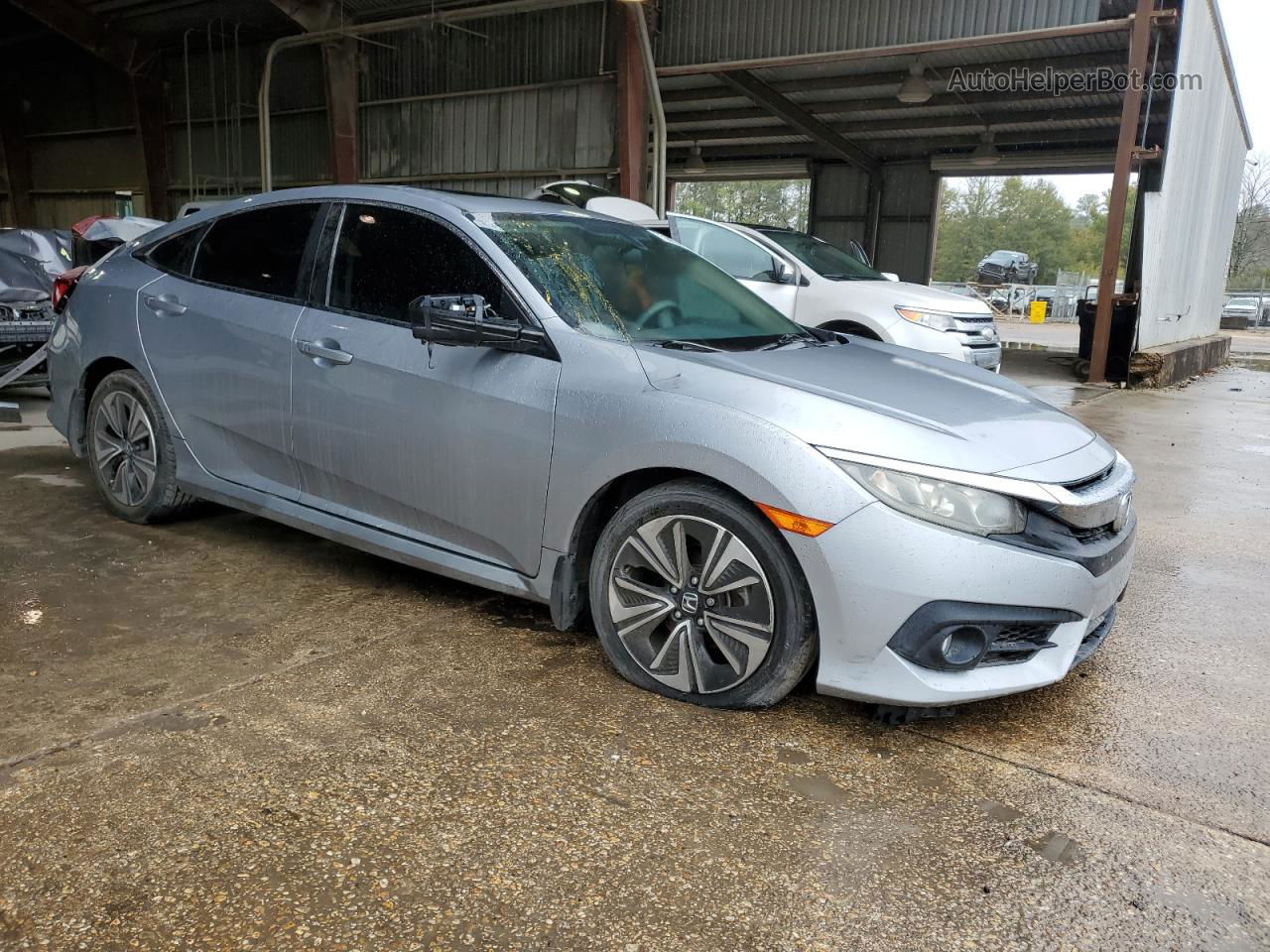 2016 Honda Civic Ex Серебряный vin: 19XFC1F31GE018968