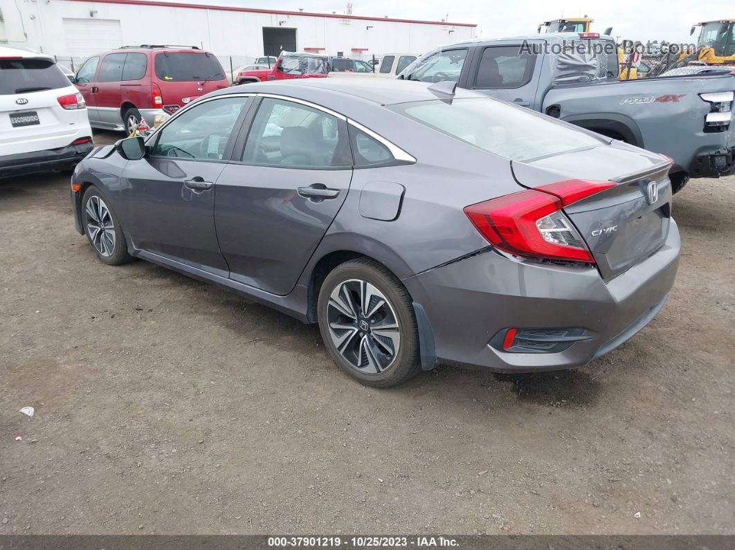 2017 Honda Civic Sedan Ex-t Серый vin: 19XFC1F31HE213227