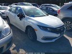 2019 Honda Civic Ex White vin: 19XFC1F31KE213428