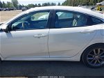 2019 Honda Civic Ex White vin: 19XFC1F31KE213428