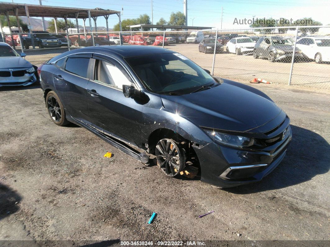 2019 Honda Civic Ex Black vin: 19XFC1F31KE216538