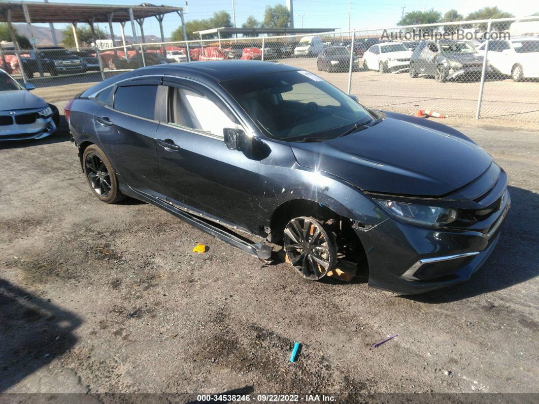 2019 Honda Civic Ex Black vin: 19XFC1F31KE216538