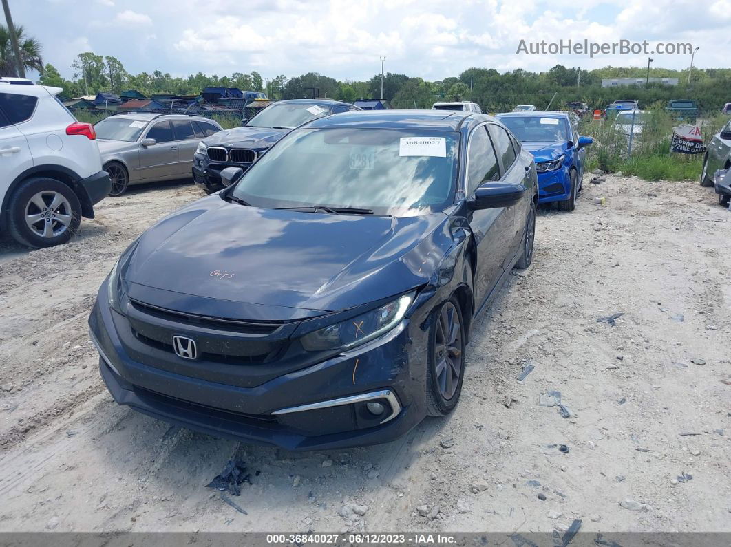 2020 Honda Civic Sedan Ex Gray vin: 19XFC1F31LE004742