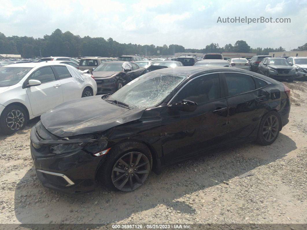 2020 Honda Civic Sedan Ex Black vin: 19XFC1F31LE010833