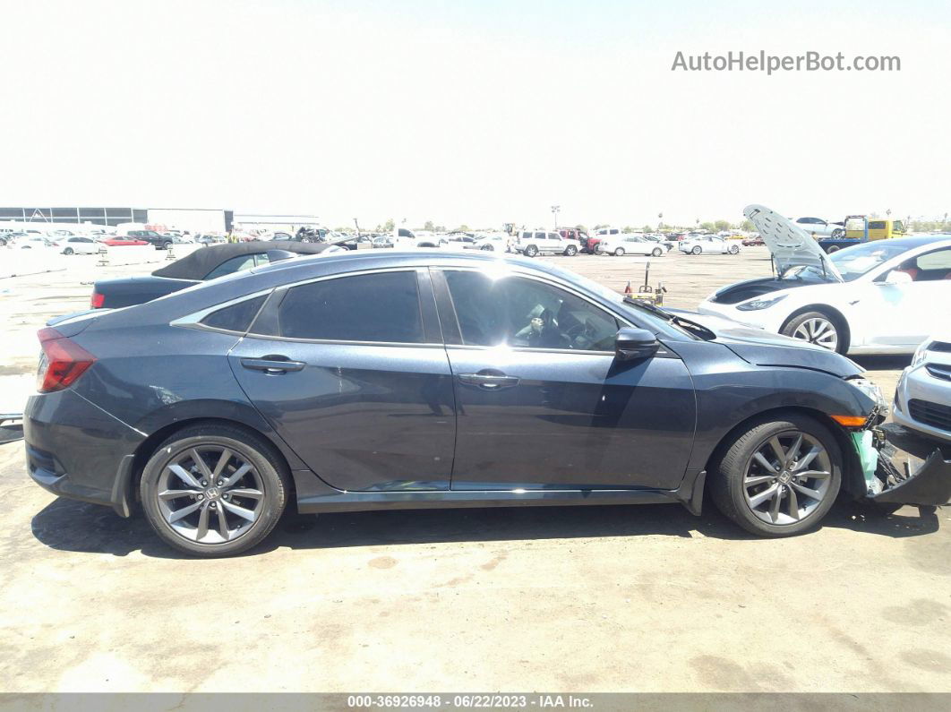 2020 Honda Civic Sedan Ex Dark Blue vin: 19XFC1F31LE023405