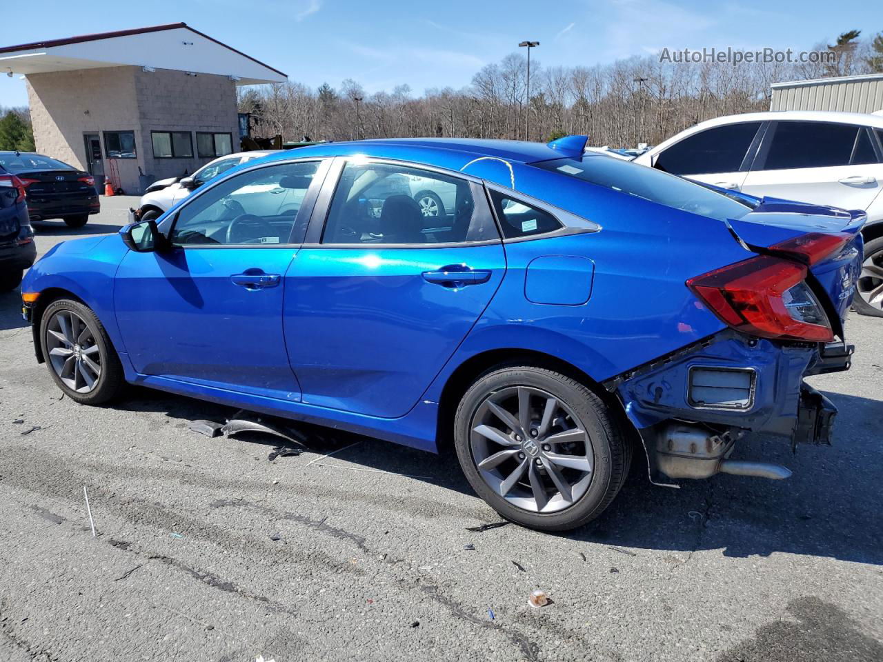 2020 Honda Civic Ex Blue vin: 19XFC1F31LE209462