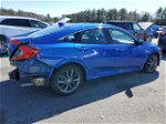 2020 Honda Civic Ex Синий vin: 19XFC1F31LE209462