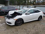 2020 Honda Civic Ex White vin: 19XFC1F31LE214094