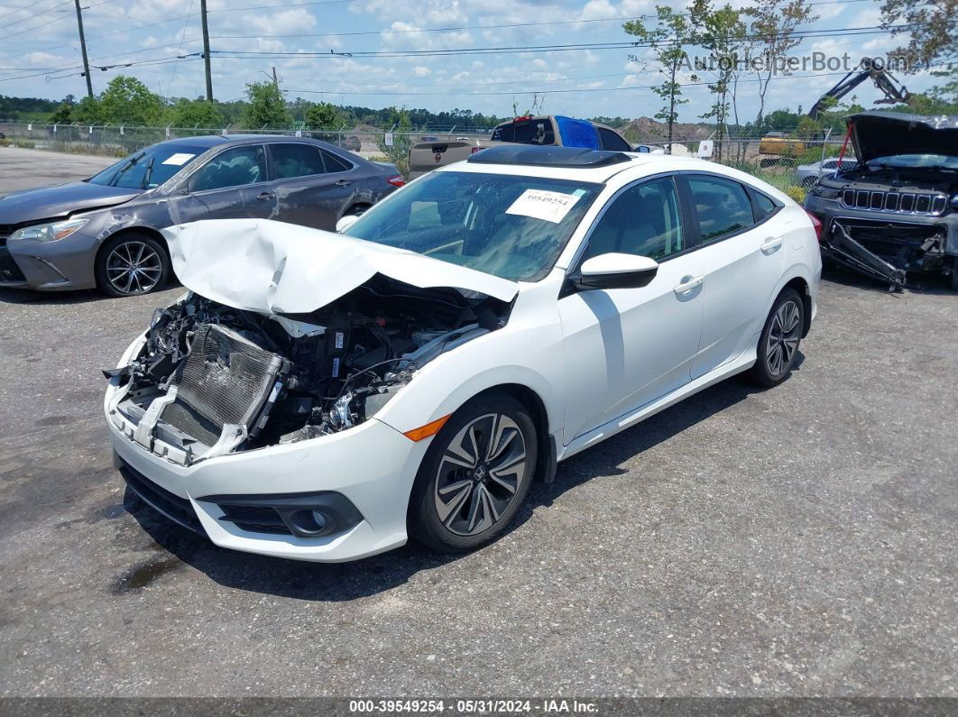 2016 Honda Civic Ex-t Белый vin: 19XFC1F32GE024200