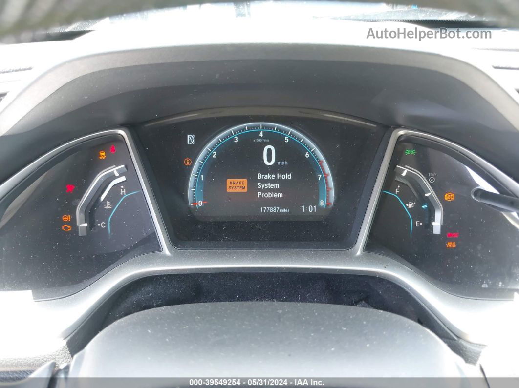 2016 Honda Civic Ex-t Белый vin: 19XFC1F32GE024200