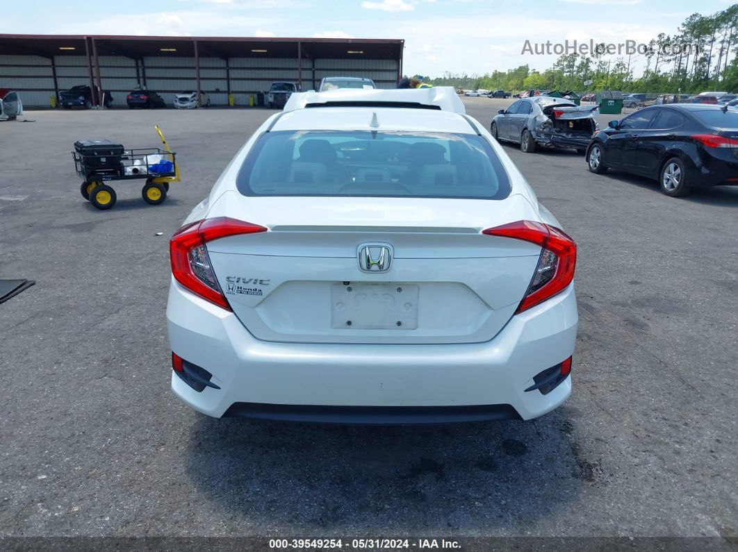 2016 Honda Civic Ex-t Белый vin: 19XFC1F32GE024200