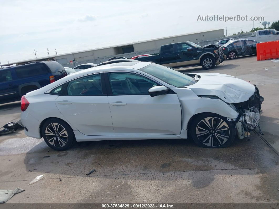 2017 Honda Civic Sedan Ex-t White vin: 19XFC1F32HE000822