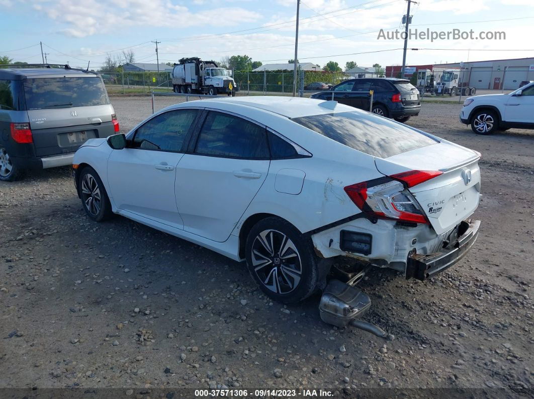 2017 Honda Civic Sedan Ex-t White vin: 19XFC1F32HE003798