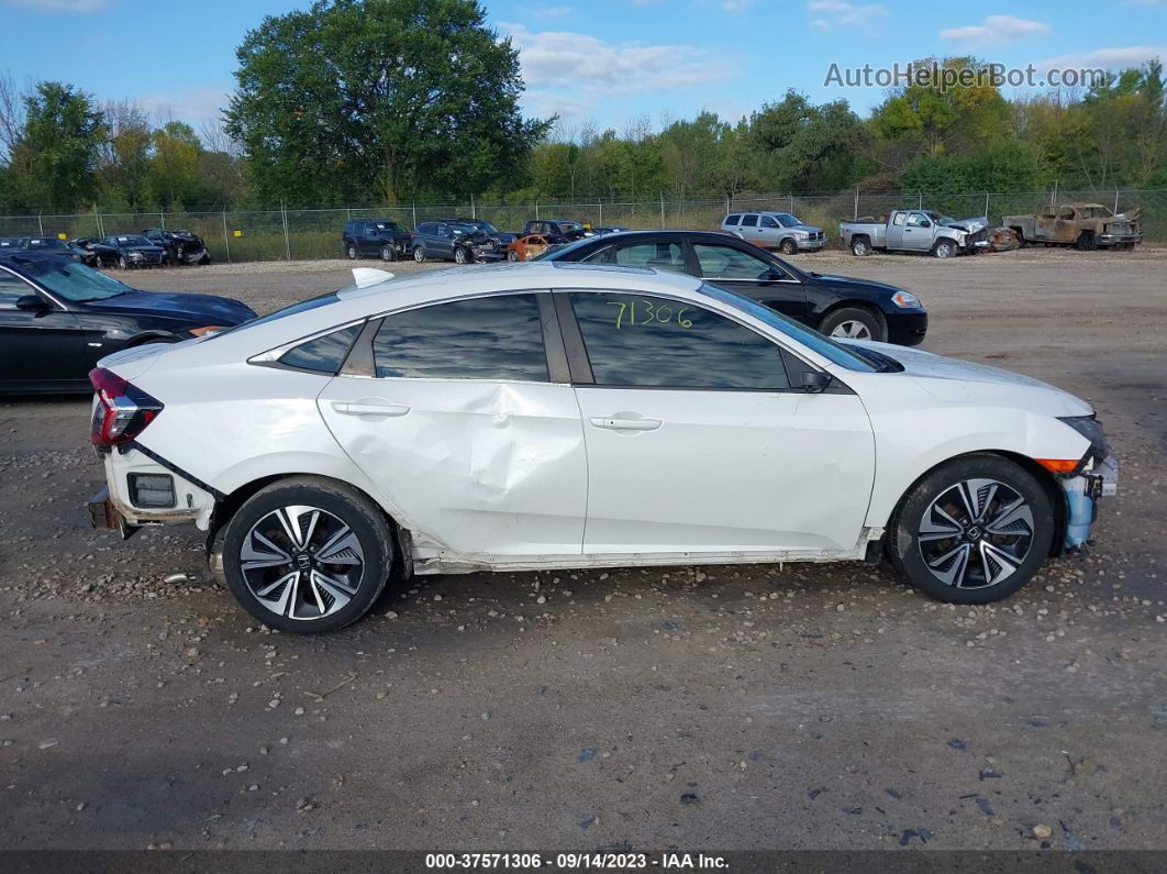 2017 Honda Civic Sedan Ex-t White vin: 19XFC1F32HE003798