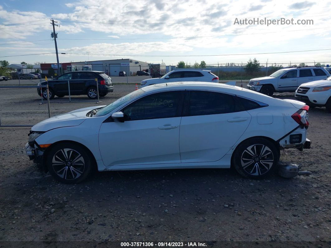 2017 Honda Civic Sedan Ex-t White vin: 19XFC1F32HE003798