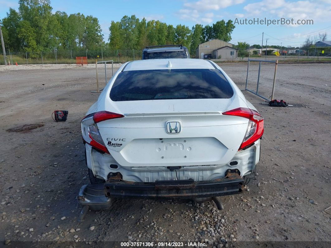 2017 Honda Civic Sedan Ex-t White vin: 19XFC1F32HE003798