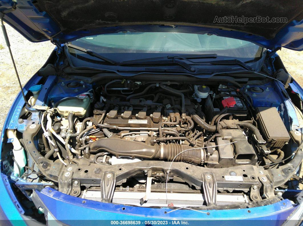 2017 Honda Civic Sedan Ex-t Синий vin: 19XFC1F32HE020925