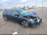 2017 Honda Civic Ex-t Синий vin: 19XFC1F32HE031424