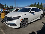 2019 Honda Civic Ex White vin: 19XFC1F32KE204804