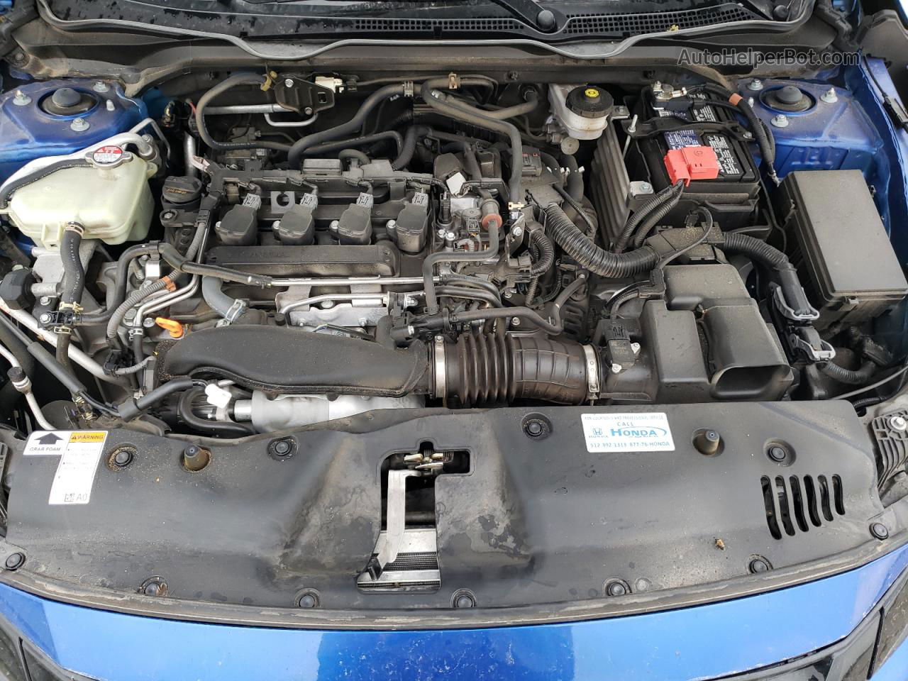 2020 Honda Civic Ex Синий vin: 19XFC1F32LE022098