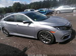 2020 Honda Civic Ex  Silver vin: 19XFC1F32LE205744