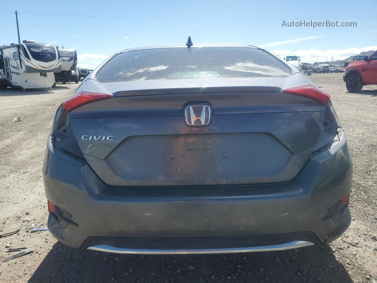 2020 Honda Civic Ex Gray vin: 19XFC1F32LE208434