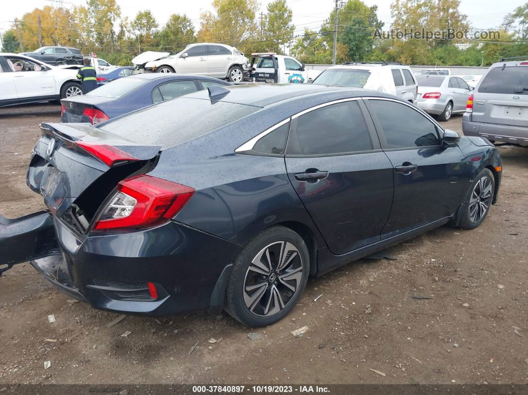 2016 Honda Civic Sedan Ex-t Blue vin: 19XFC1F33GE045718