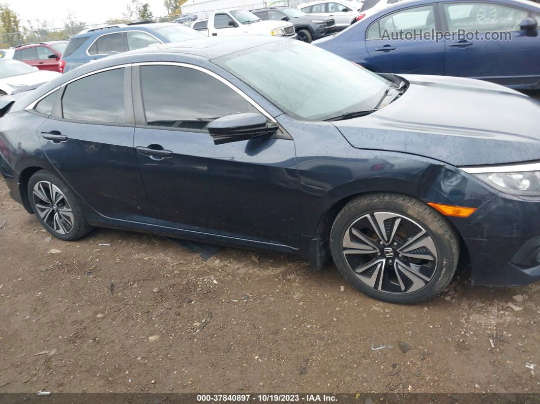 2016 Honda Civic Sedan Ex-t Синий vin: 19XFC1F33GE045718