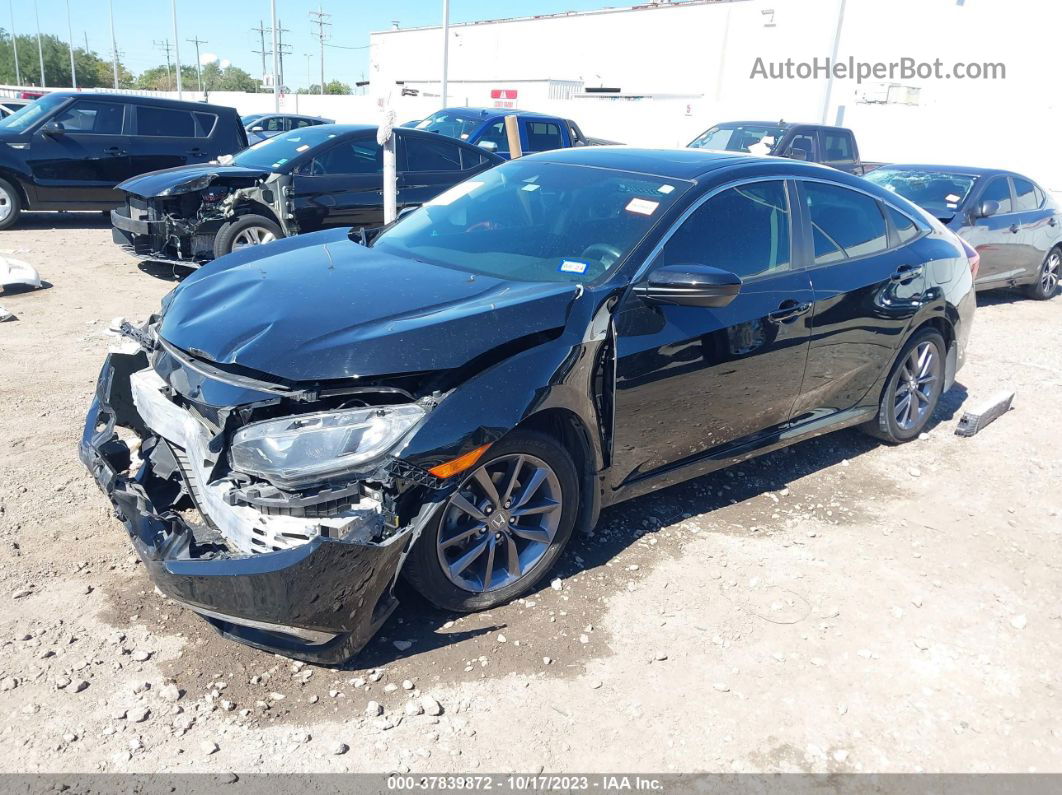 2019 Honda Civic Sedan Ex Black vin: 19XFC1F33KE017605