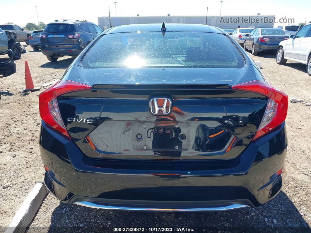 2019 Honda Civic Sedan Ex Black vin: 19XFC1F33KE017605