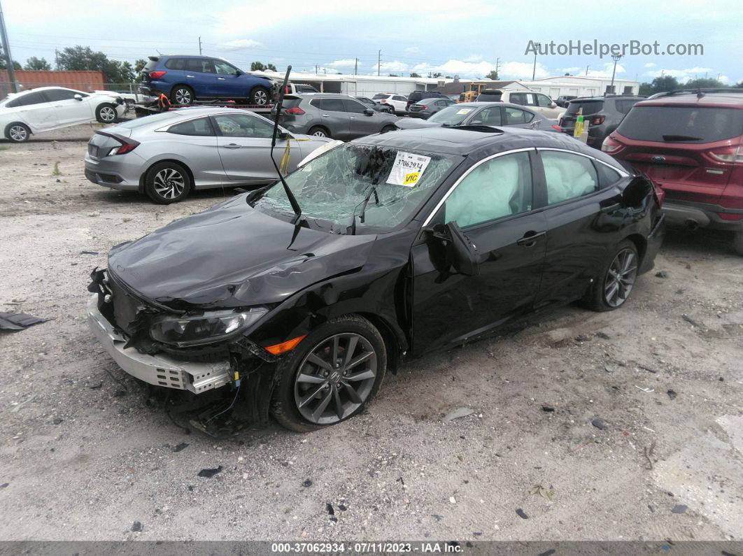 2019 Honda Civic Sedan Ex Black vin: 19XFC1F33KE206559