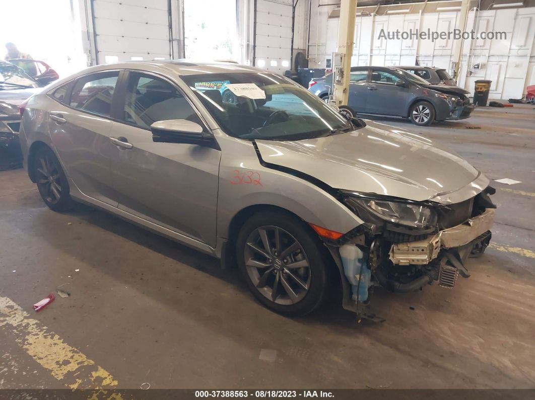 2019 Honda Civic Sedan Ex Silver vin: 19XFC1F33KE209641