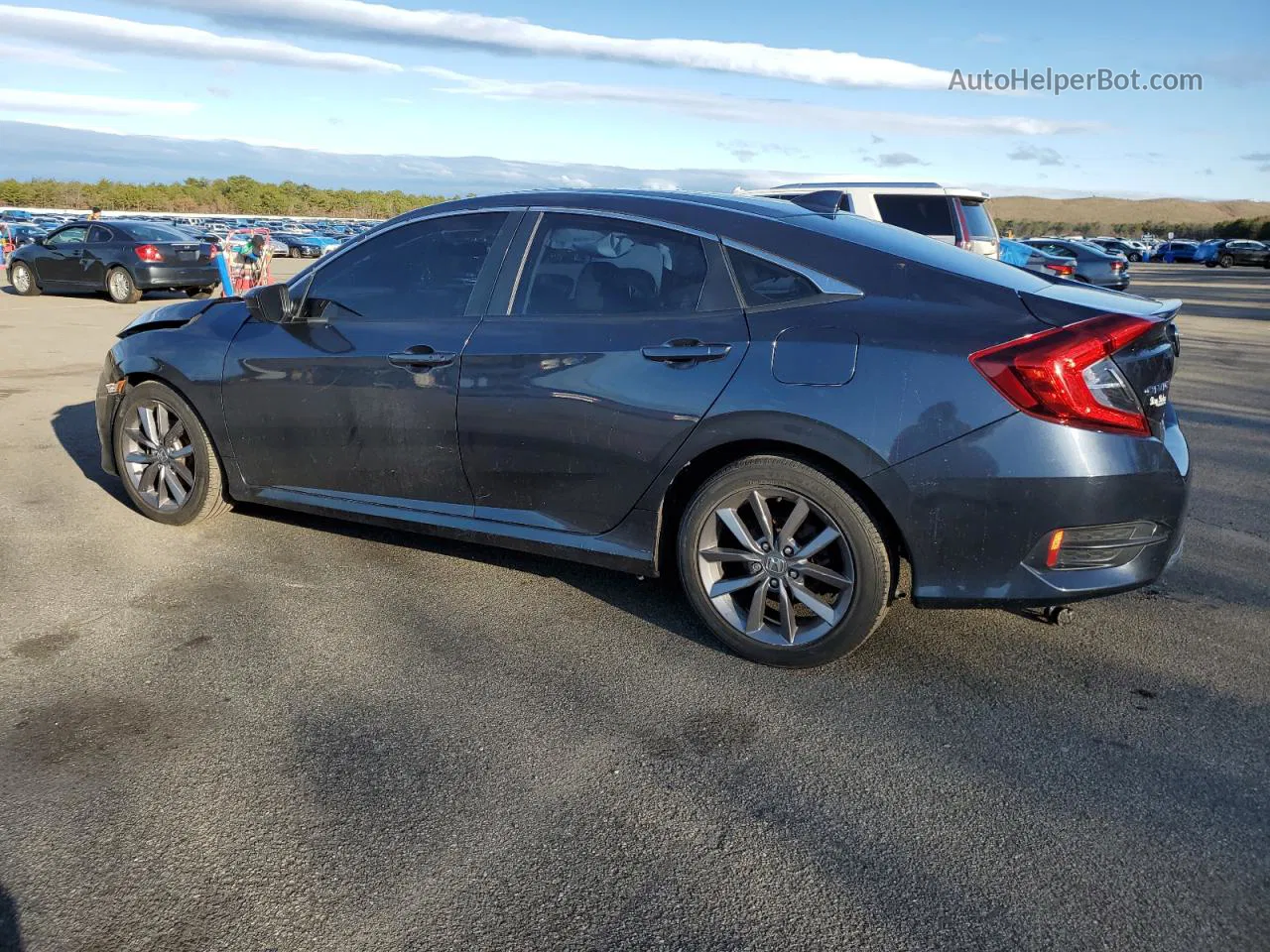 2019 Honda Civic Ex Black vin: 19XFC1F33KE214290