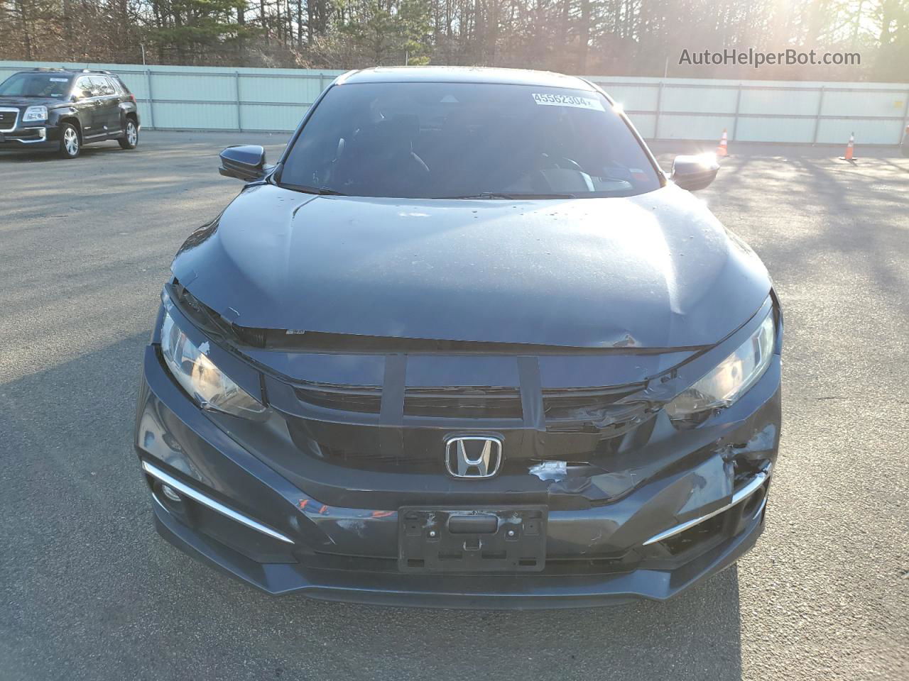 2019 Honda Civic Ex Black vin: 19XFC1F33KE214290