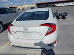 2020 Honda Civic Ex  White vin: 19XFC1F33LE008579