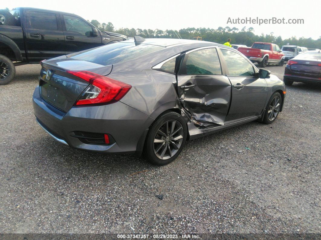 2020 Honda Civic Sedan Ex Gray vin: 19XFC1F33LE013054