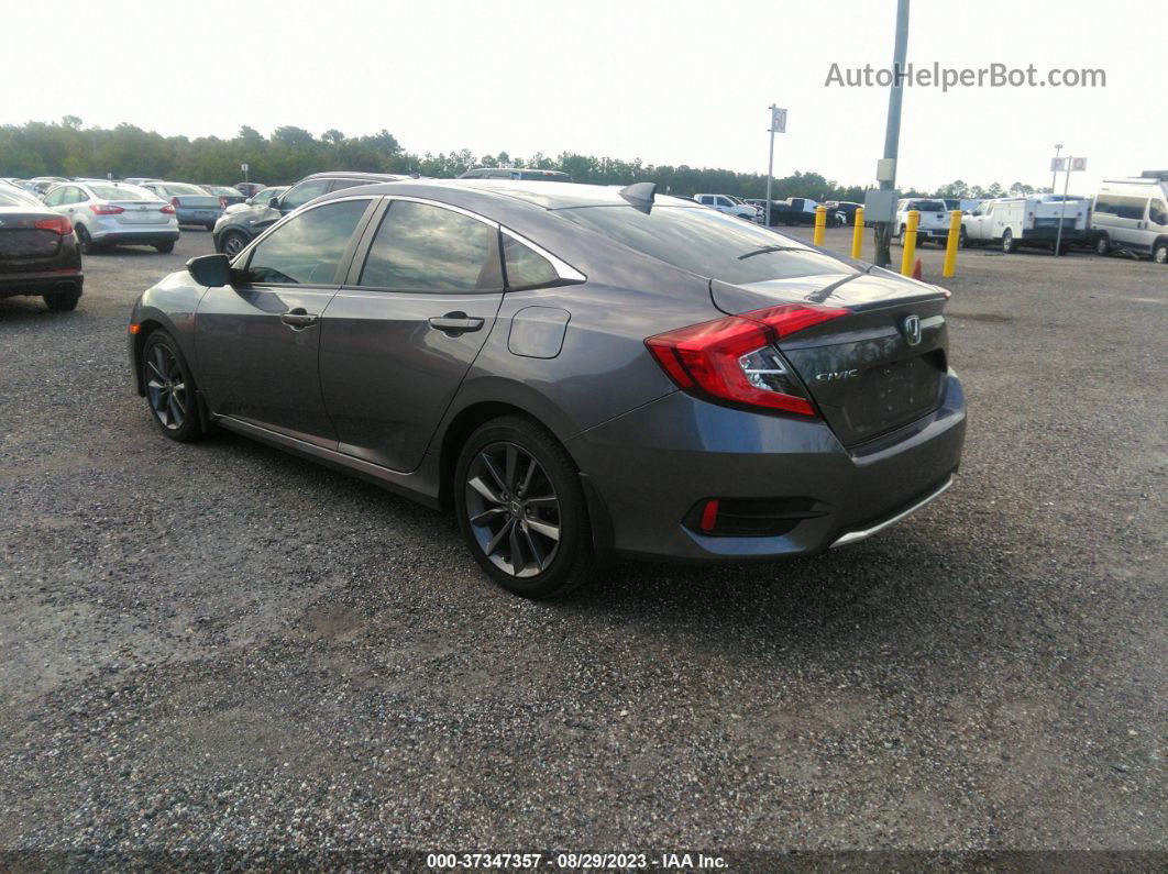 2020 Honda Civic Sedan Ex Gray vin: 19XFC1F33LE013054