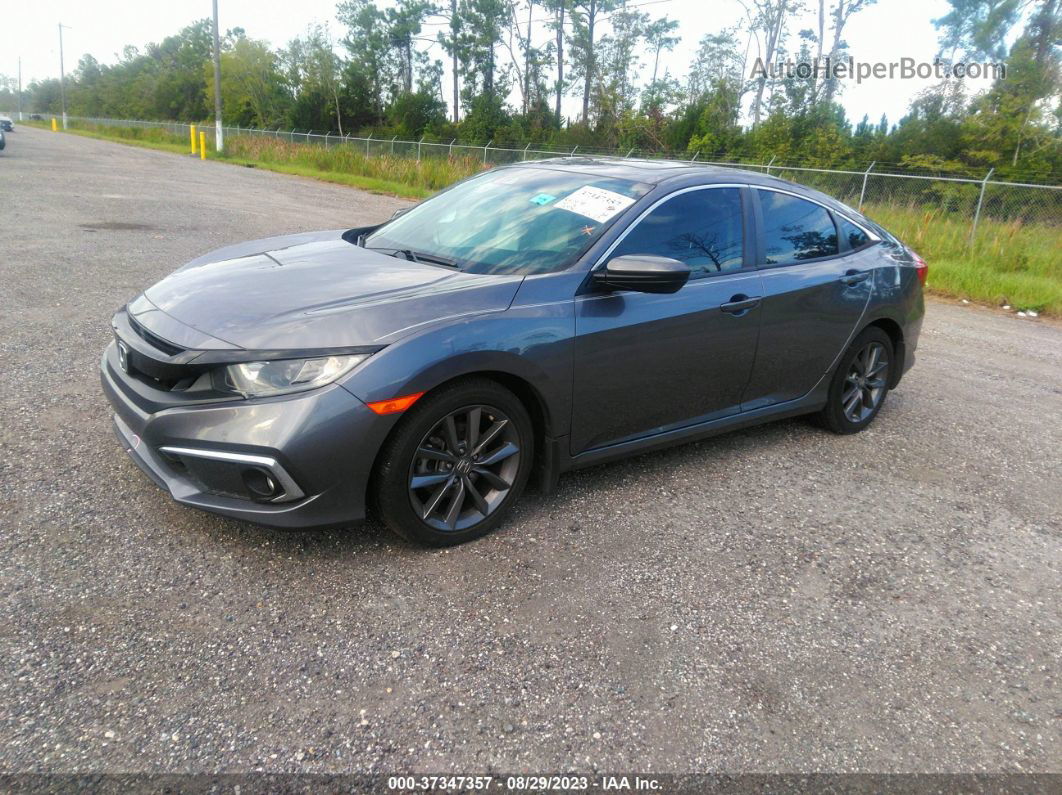 2020 Honda Civic Sedan Ex Gray vin: 19XFC1F33LE013054