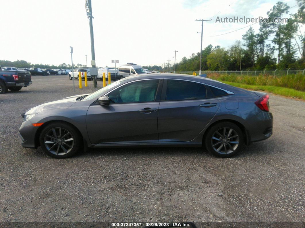 2020 Honda Civic Sedan Ex Gray vin: 19XFC1F33LE013054