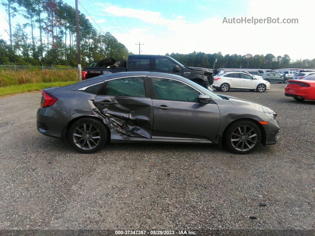 2020 Honda Civic Sedan Ex Gray vin: 19XFC1F33LE013054