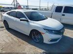 2020 Honda Civic Sedan Ex White vin: 19XFC1F33LE014219