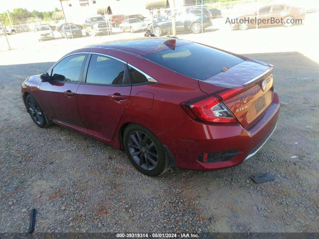 2020 Honda Civic Ex Red vin: 19XFC1F33LE015824