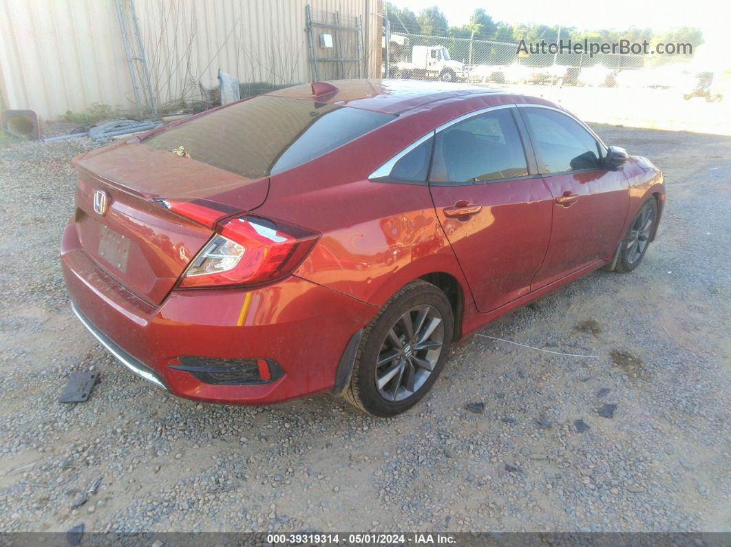 2020 Honda Civic Ex Red vin: 19XFC1F33LE015824