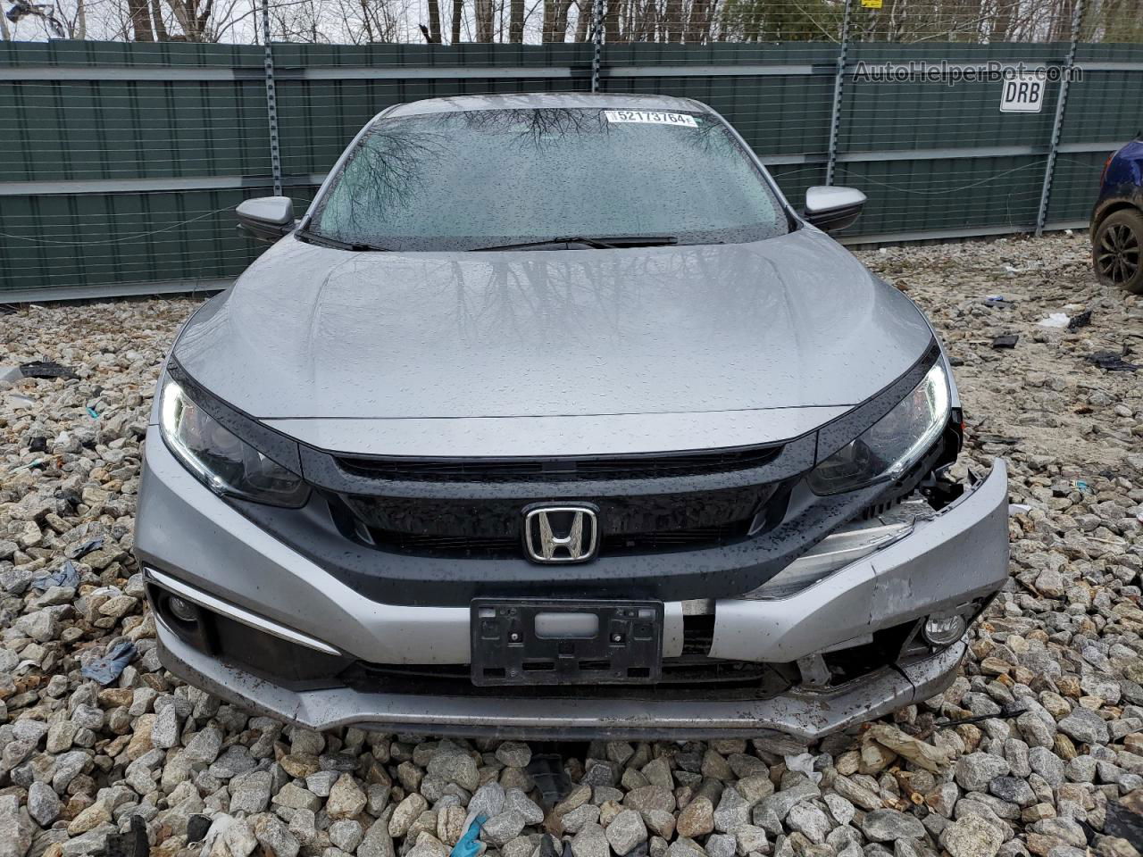 2020 Honda Civic Ex Silver vin: 19XFC1F33LE022790