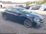 2020 Honda Civic Ex  Black vin: 19XFC1F33LE204358