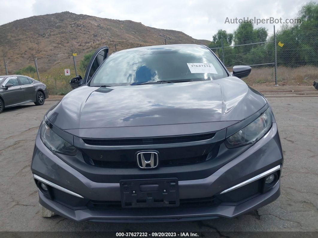 2020 Honda Civic Ex  Gray vin: 19XFC1F33LE212220