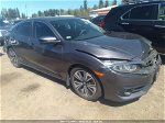 2016 Honda Civic Sedan Ex-t Gray vin: 19XFC1F34GE005809