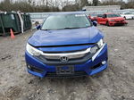 2016 Honda Civic Ex Синий vin: 19XFC1F34GE017684