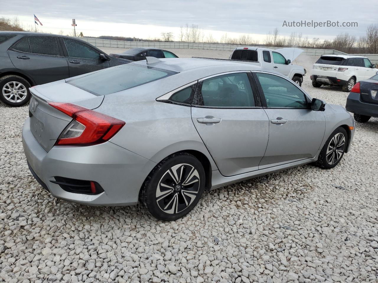 2016 Honda Civic Ex Серебряный vin: 19XFC1F34GE026398