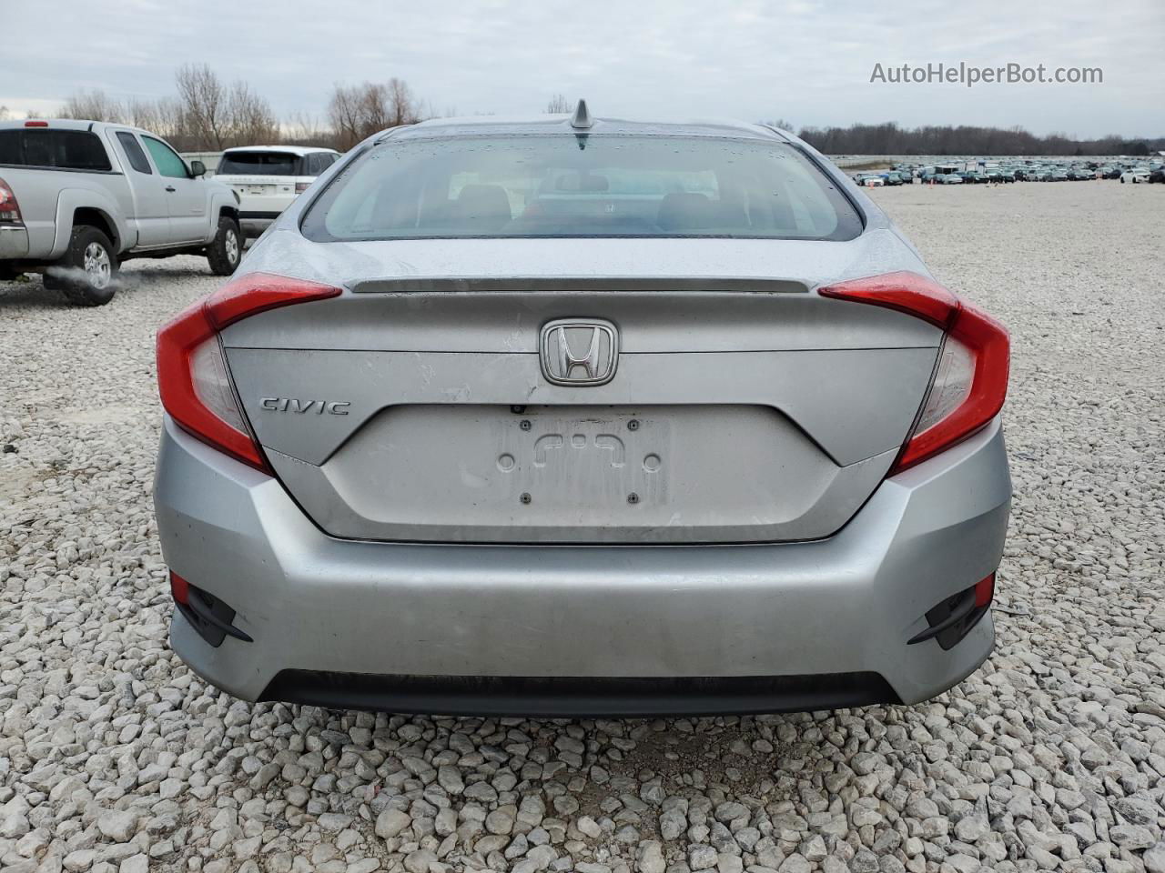 2016 Honda Civic Ex Серебряный vin: 19XFC1F34GE026398